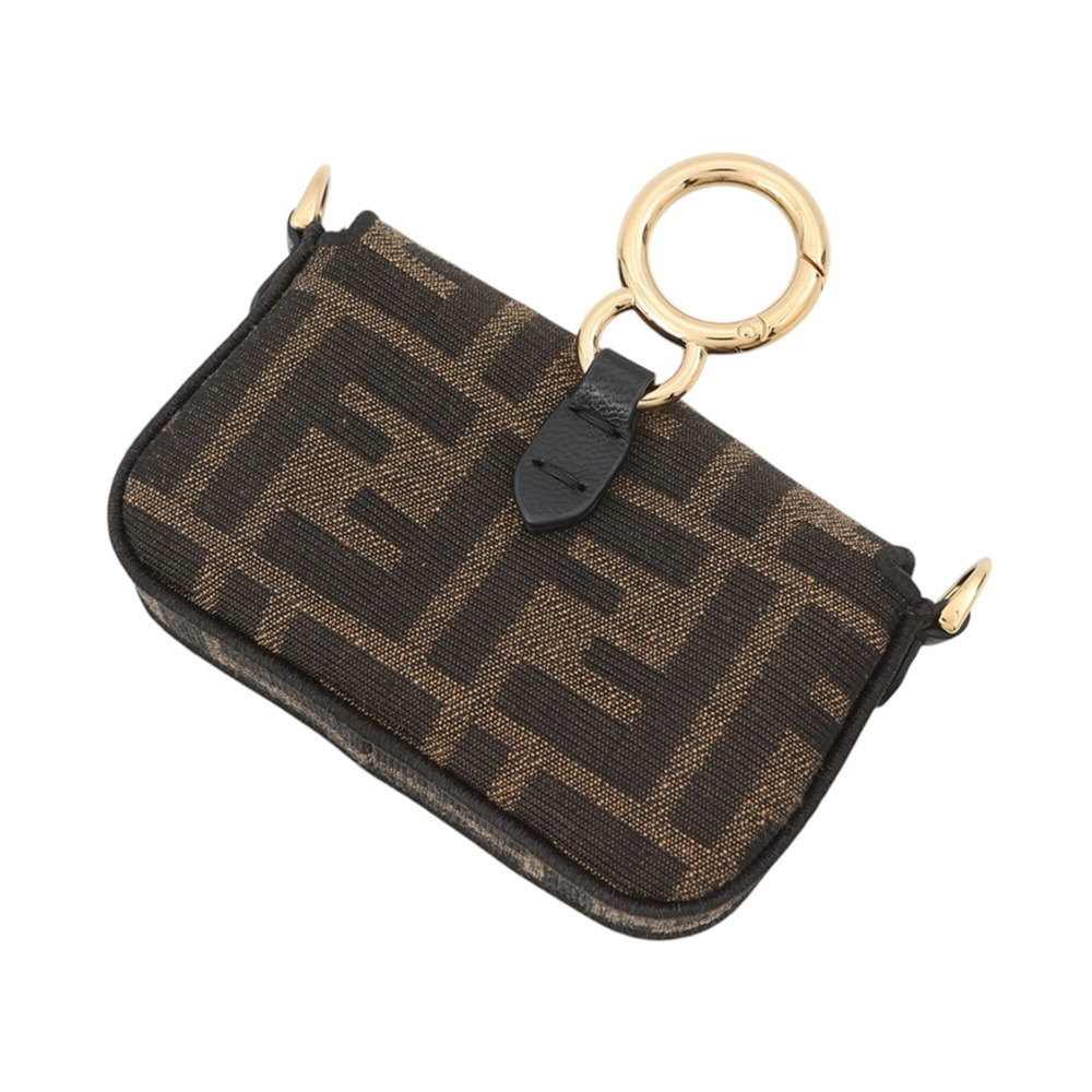 FENDI Brown Canvas Shoulder Bag - Picture 3 of 12